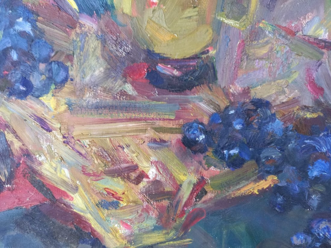 Oil painting Still life with pomegranates Alex Ditriev - 7