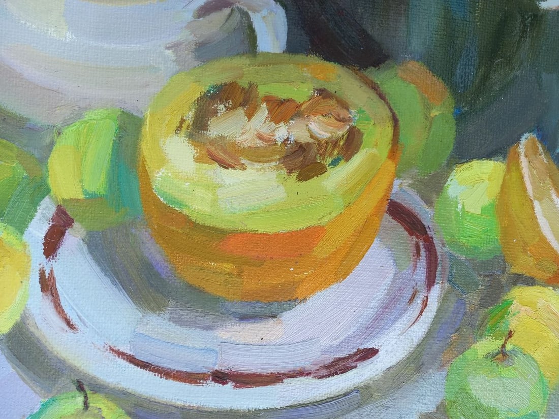Oil painting Daisies Alex Ditriev - 7