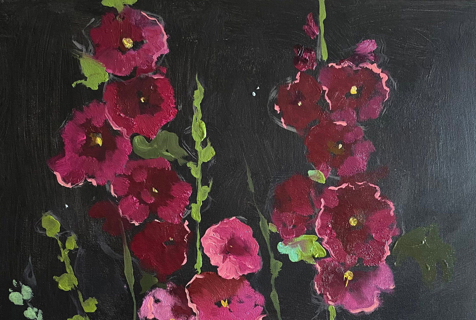 Oil painting Flowers Yulia D. - 2