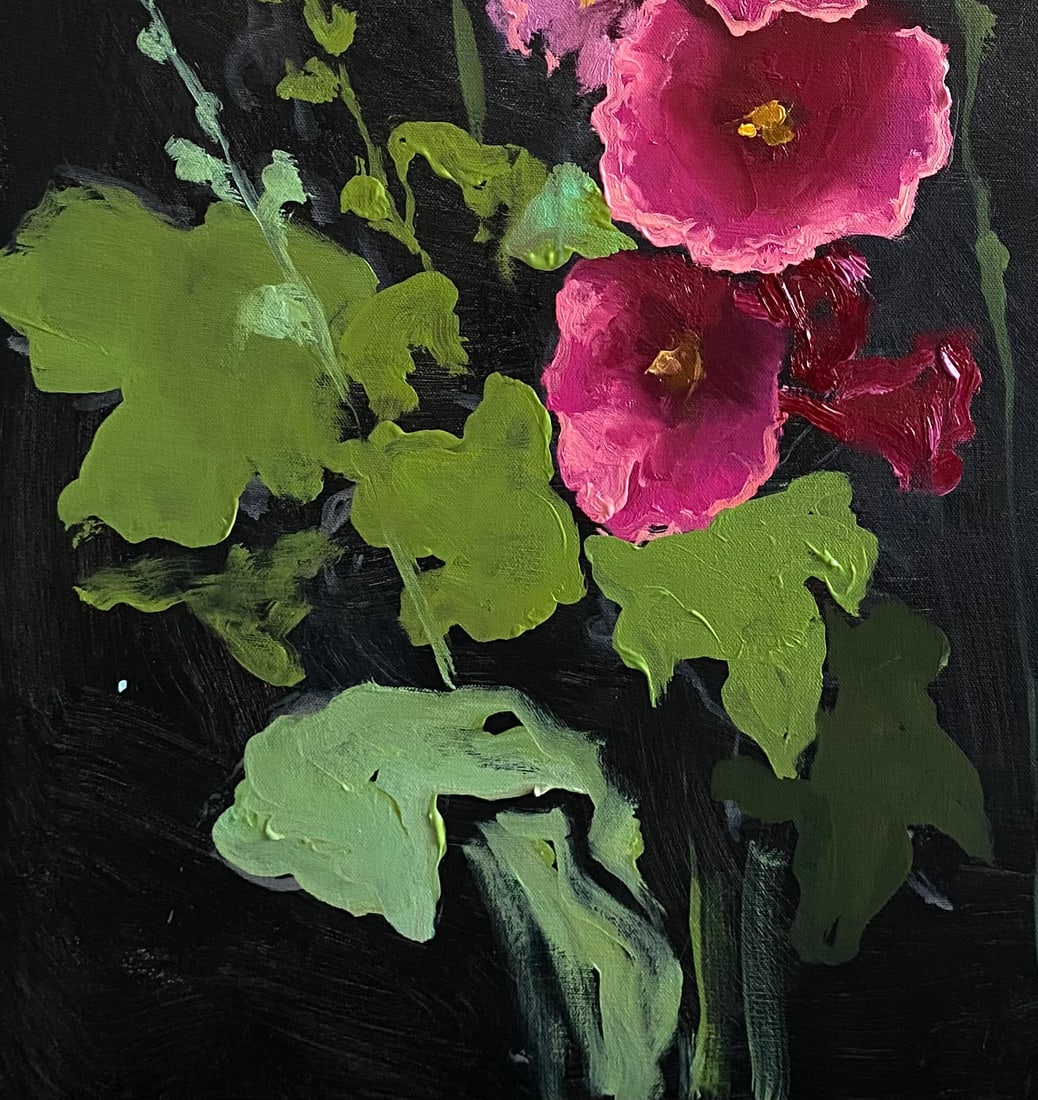 Oil painting Flowers Yulia D. - 7