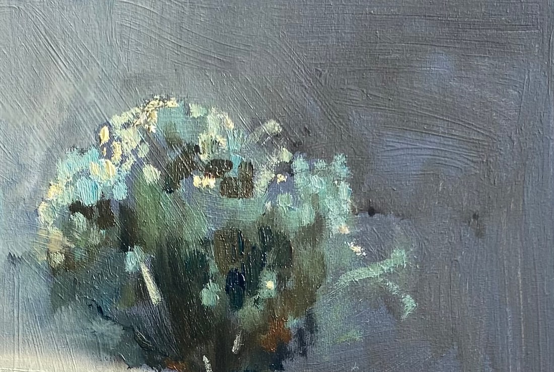 Oil painting Flowers Yulia D. - 2