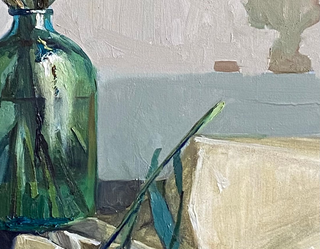Oil painting Flowers Yulia D. - 7