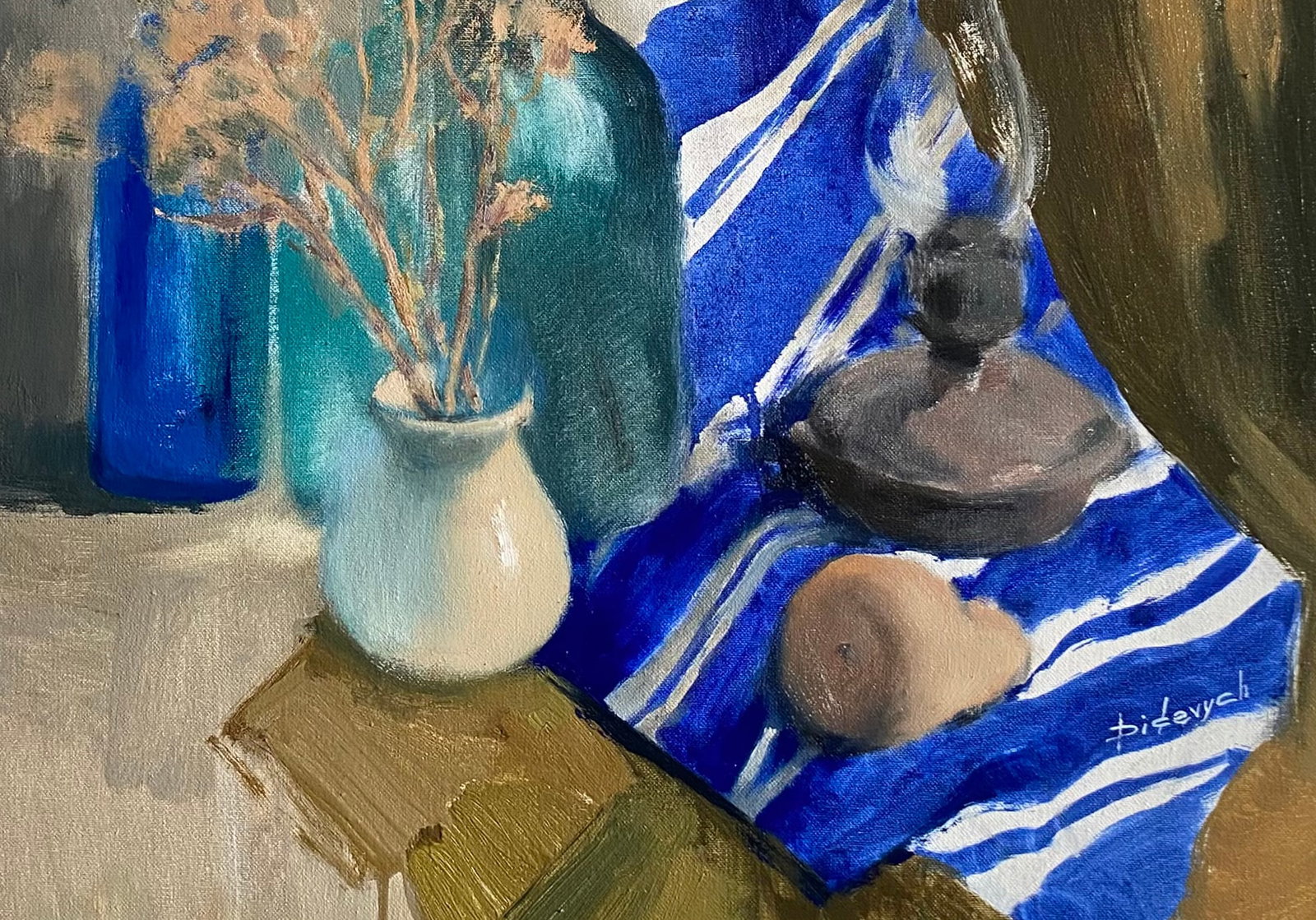 Oil painting Still life Yulia D. - 7