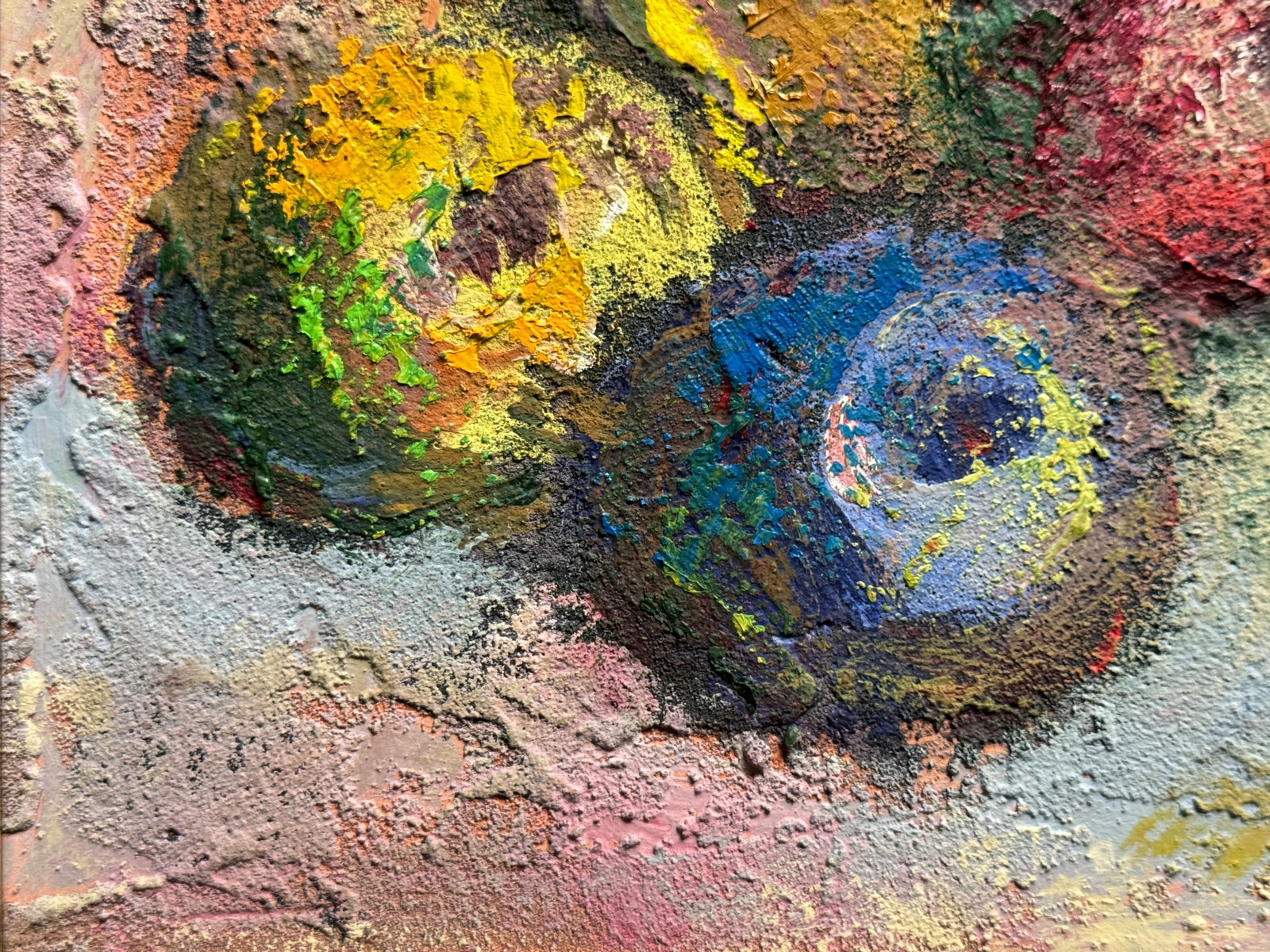 Acrylic painting with frame Fruit K. Leonid - 4