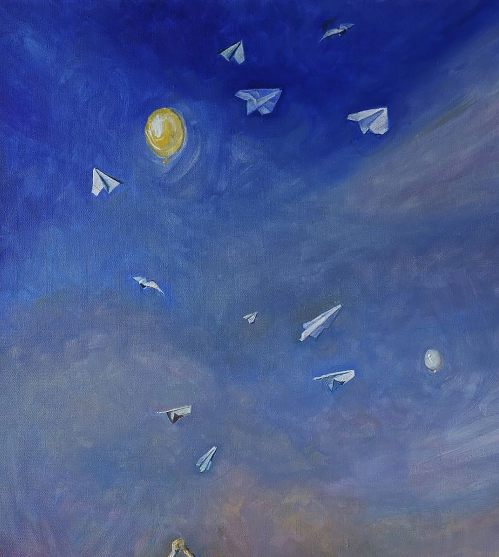 Oil painting White wings Anatoly Varvarov - 4