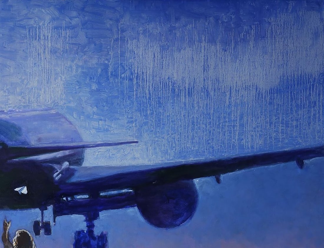 Oil painting Flight to the sky Anatoly Varvarov - 5