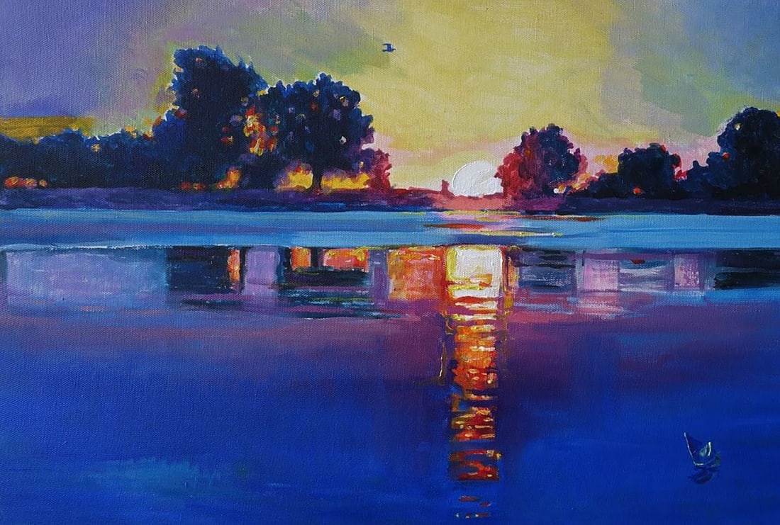 Oil painting Dialogue with silence Anatoly Varvarov - 6