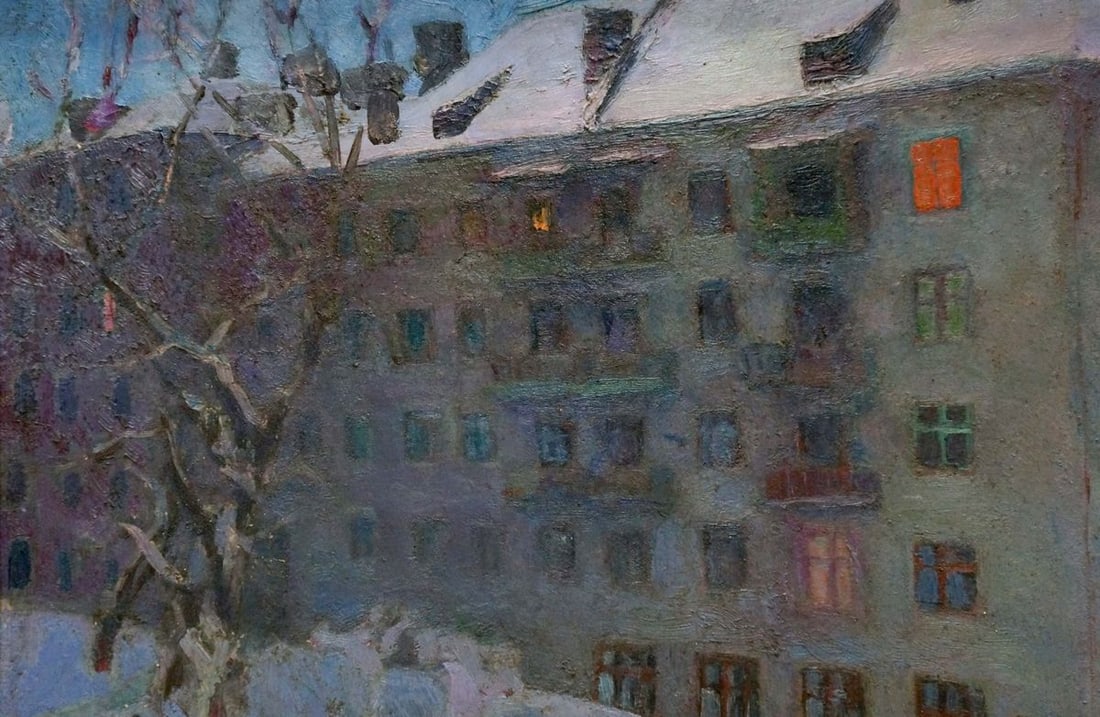 Oil painting City landscape Filatova Tanya - 3
