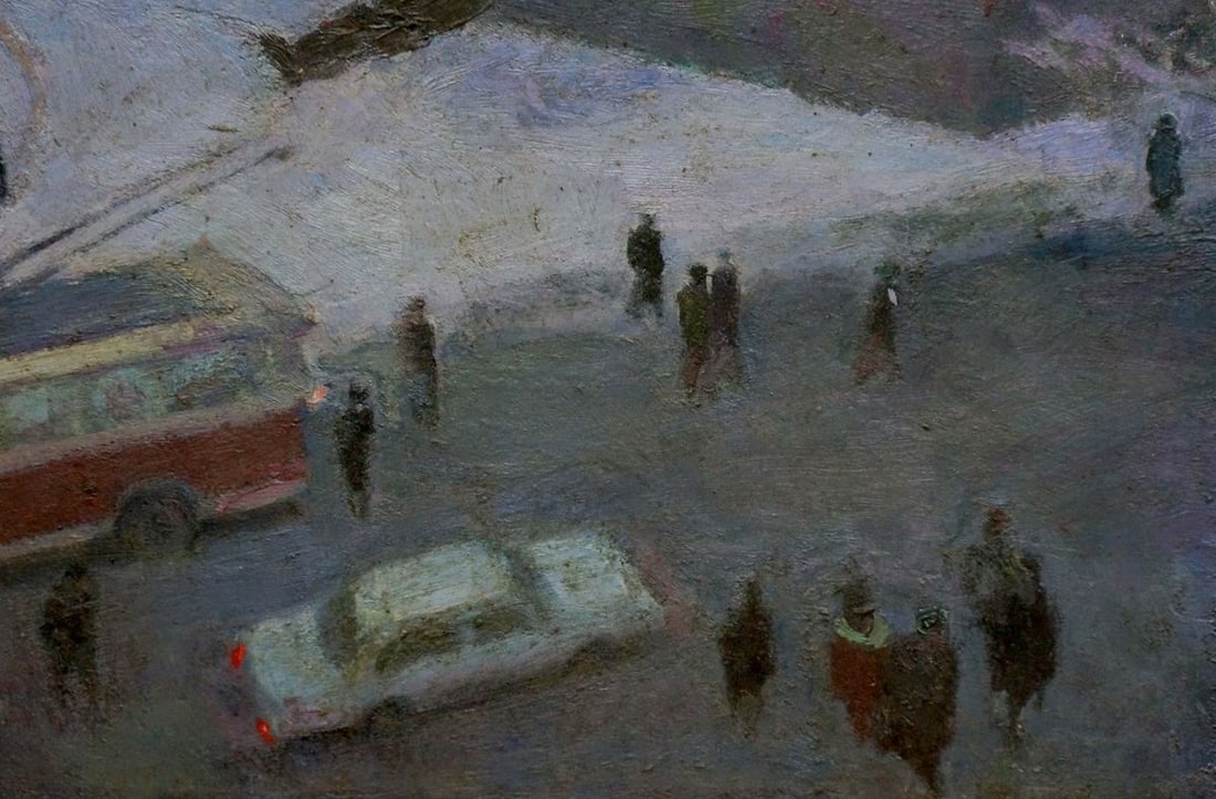 Oil painting City landscape Filatova Tanya - 5