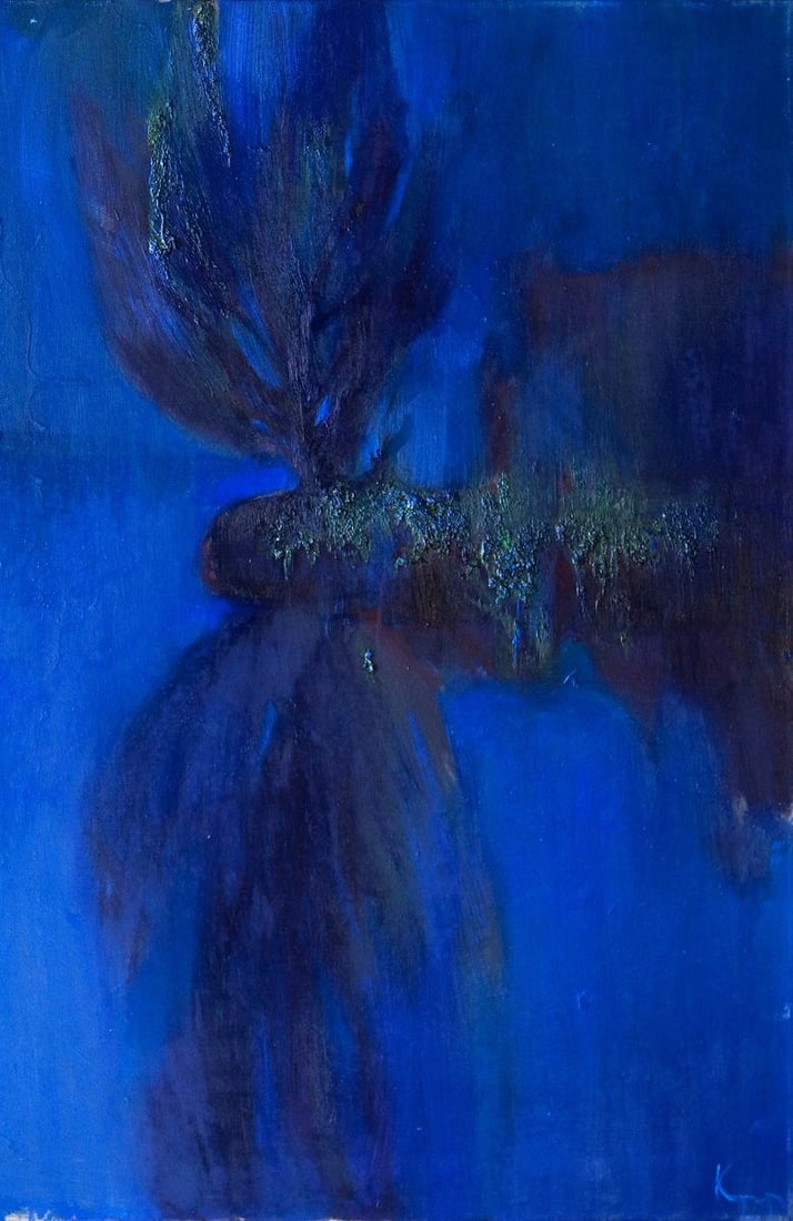 Oil painting Fog on the lake Natalia Korf-Ivaniuk - 7