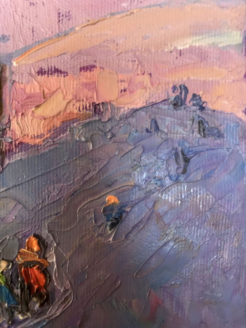Oil painting Until late Kalenyuk Alex - 10