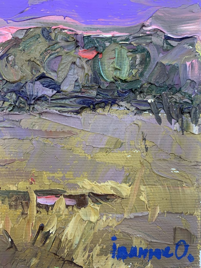 Oil painting Evening Kalenyuk Oksana - 11