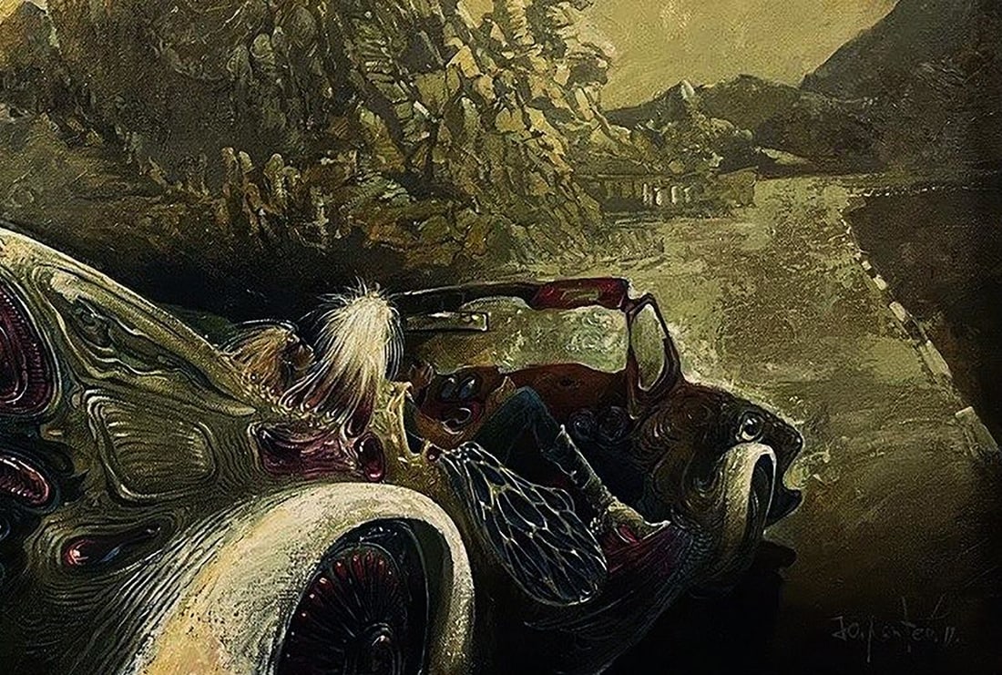 Oil painting Valley of ghosts Yuriy Laptev - 8