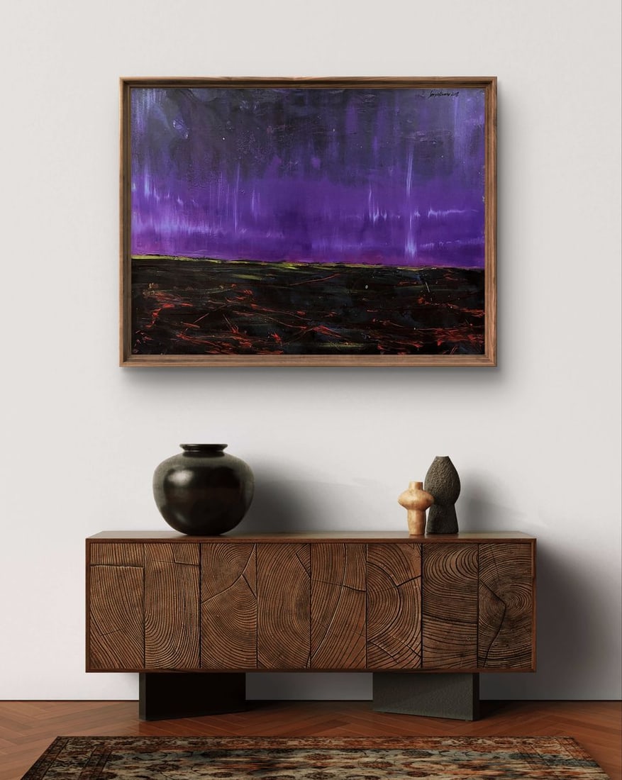 Oil painting Space Landscape Serhiy Kovalev - 3
