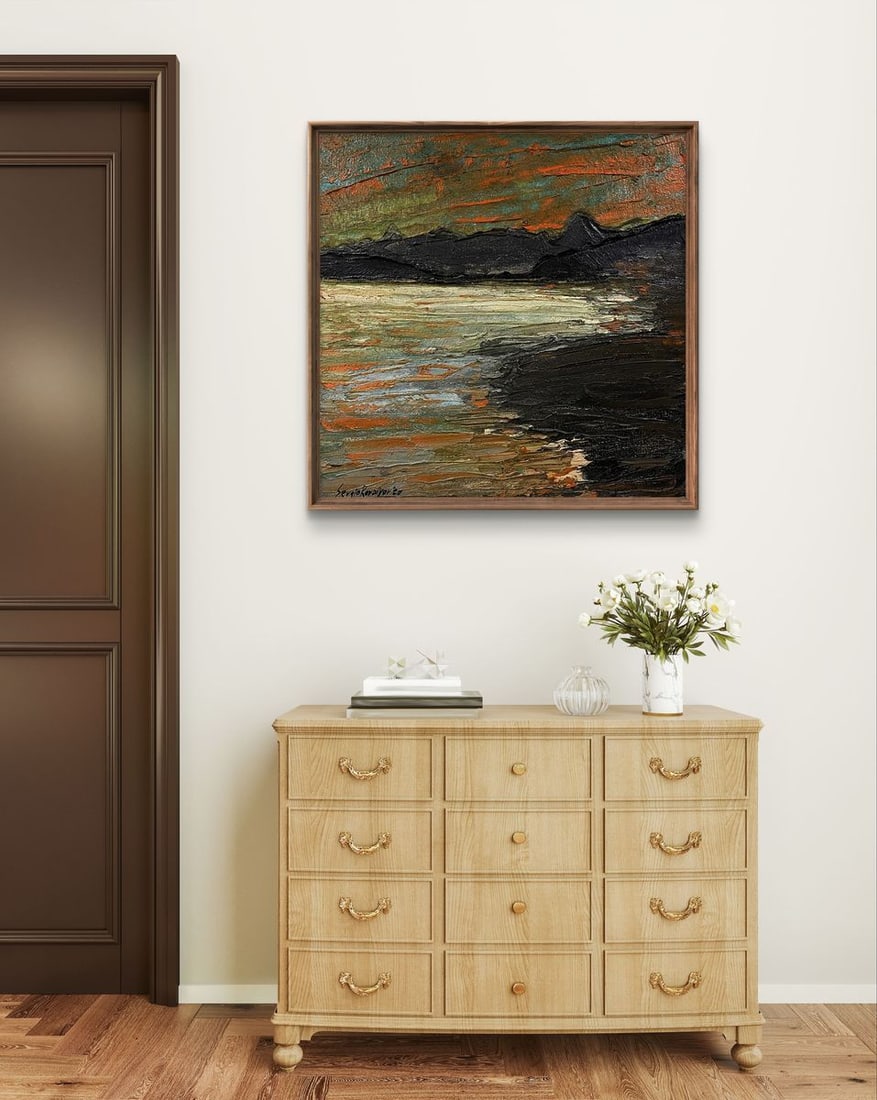 Oil painting On the Other Side Serhiy Kovalev - 3