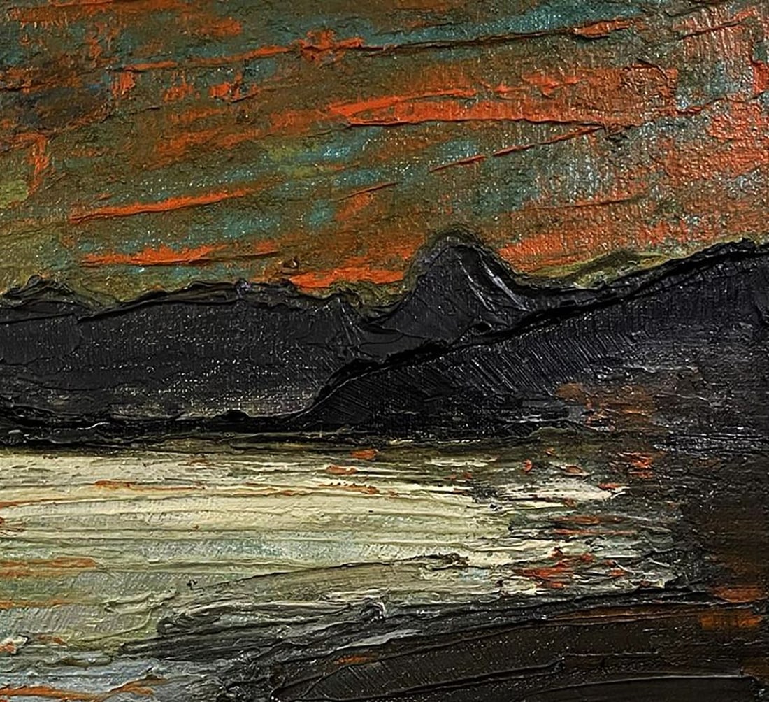 Oil painting On the Other Side Serhiy Kovalev - 5