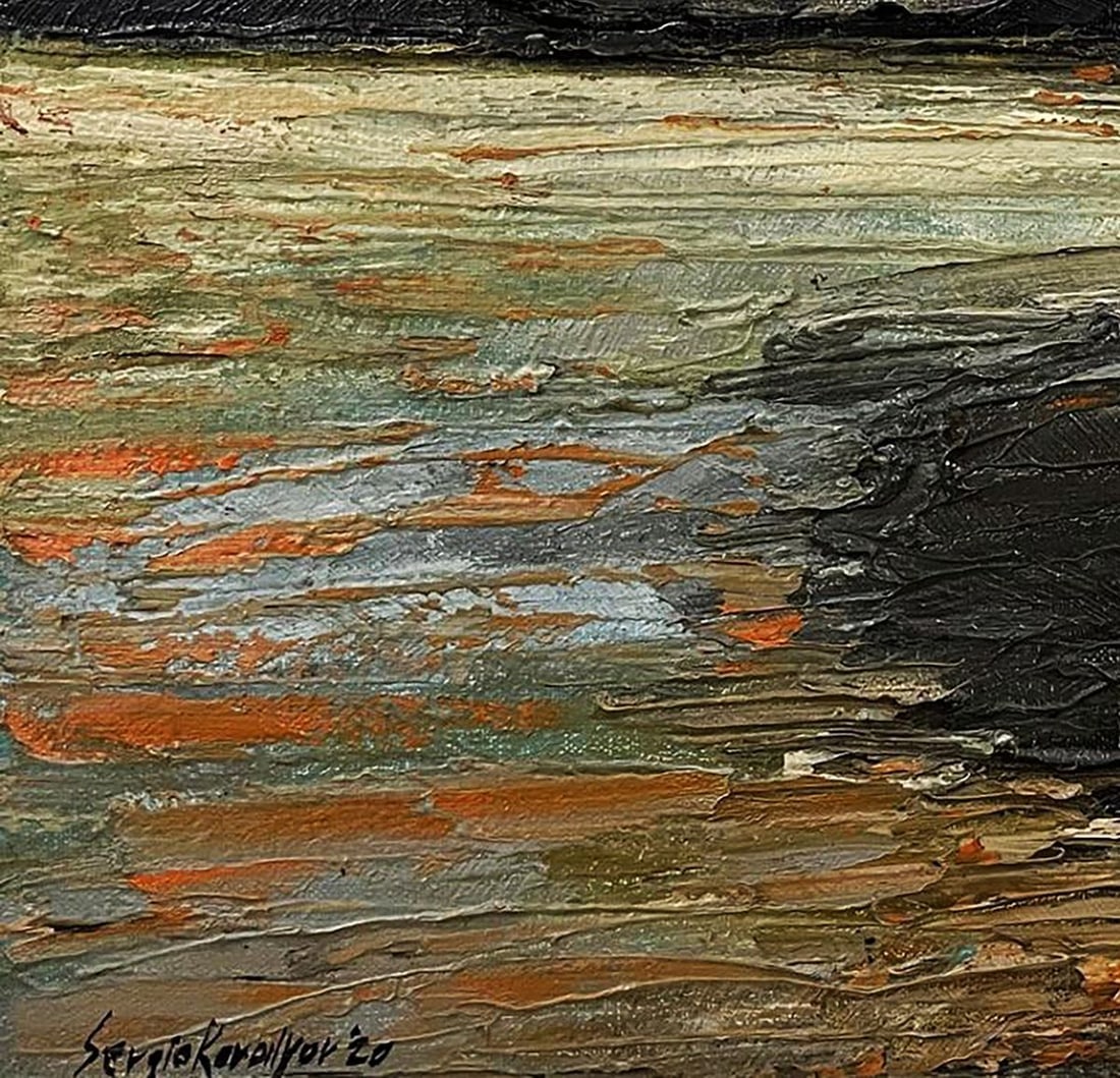 Oil painting On the Other Side Serhiy Kovalev - 6