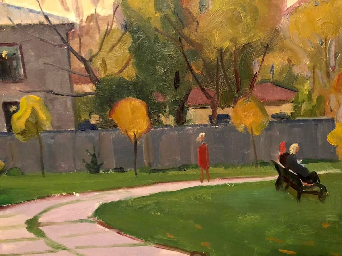 Oil painting Autumn soon Khrustalenko Nikolai Alexandrovich - 3