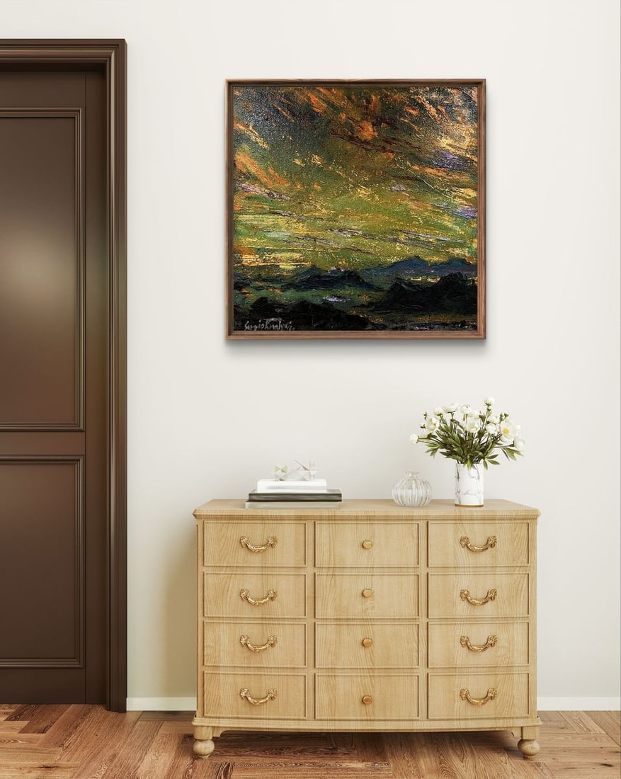 Oil painting Mountain plains Serhiy Kovalev - 3