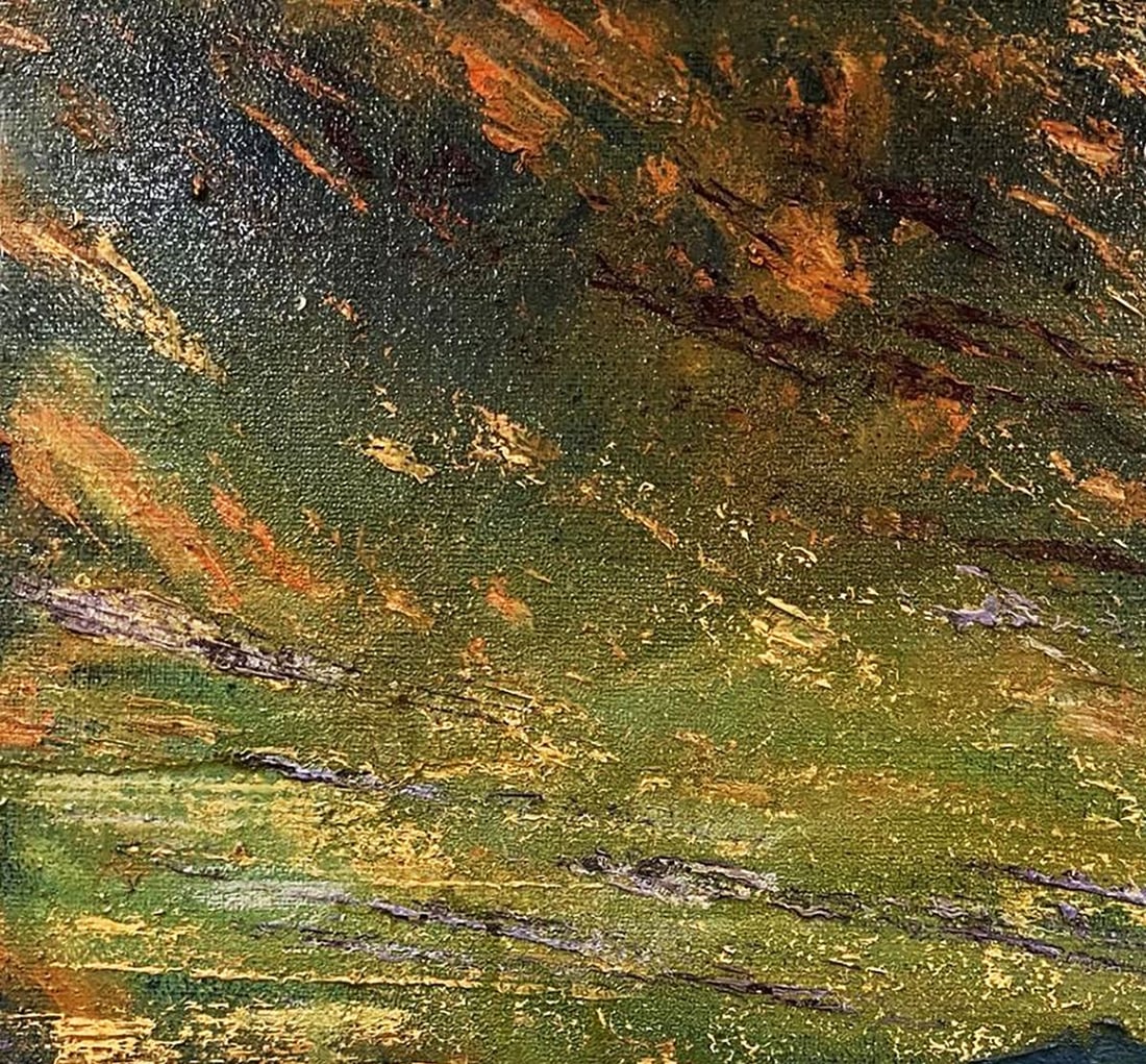 Oil painting Mountain plains Serhiy Kovalev - 4