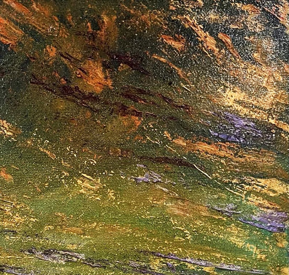 Oil painting Mountain plains Serhiy Kovalev - 5