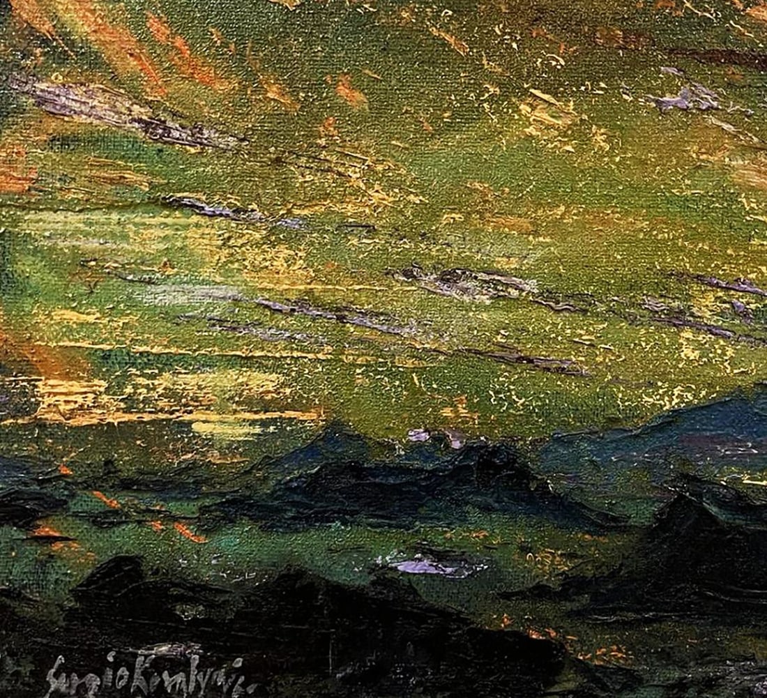 Oil painting Mountain plains Serhiy Kovalev - 6