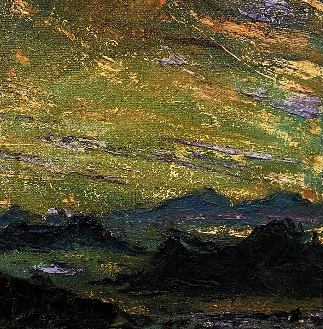 Oil painting Mountain plains Serhiy Kovalev - 7