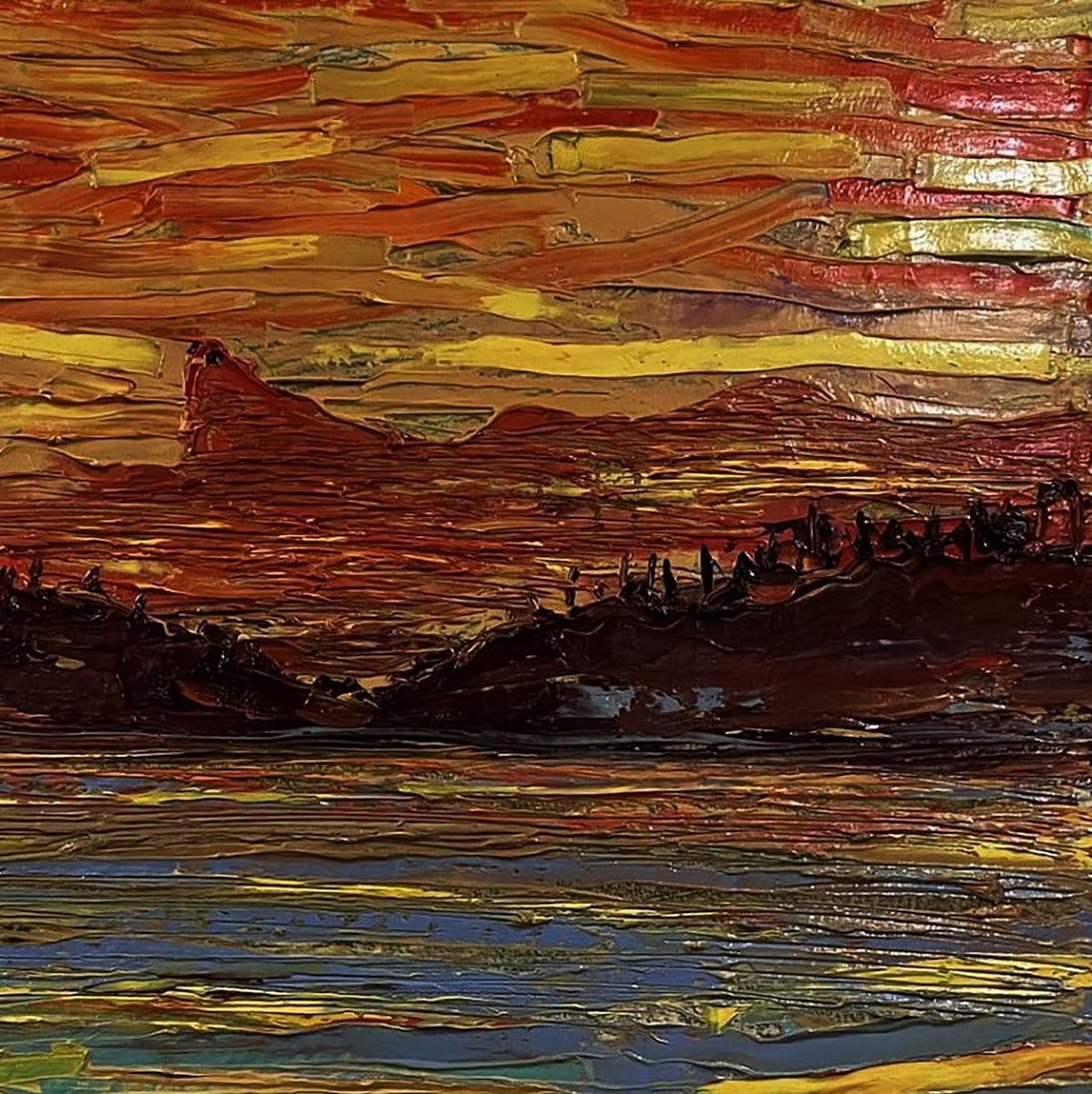 Oil painting The glow Serhiy Kovalev - 5