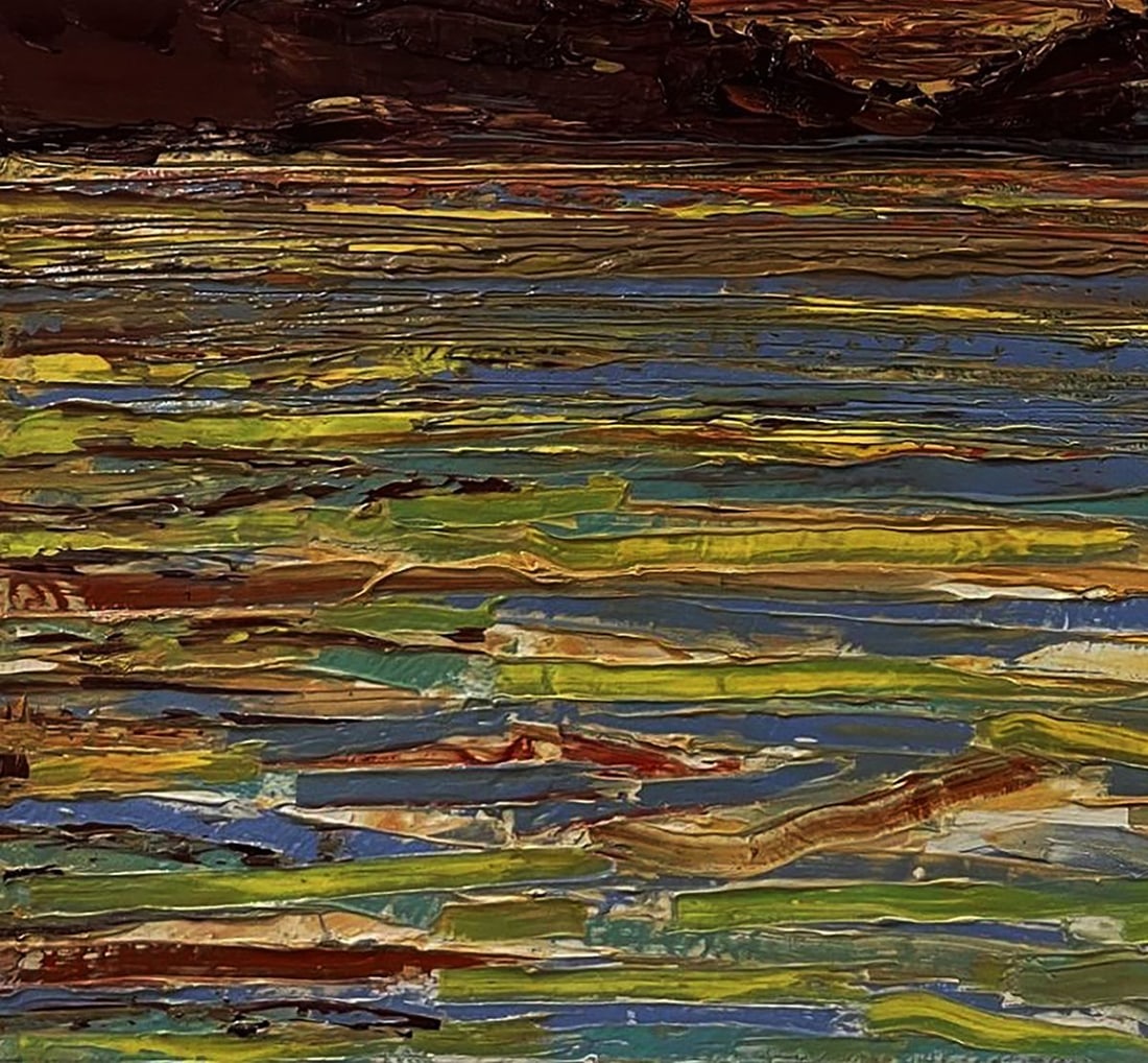 Oil painting The glow Serhiy Kovalev - 6