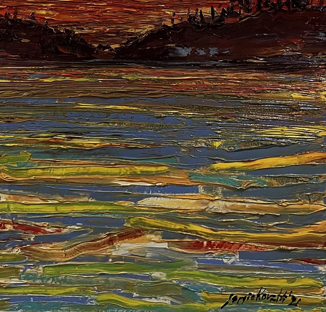 Oil painting The glow Serhiy Kovalev - 7