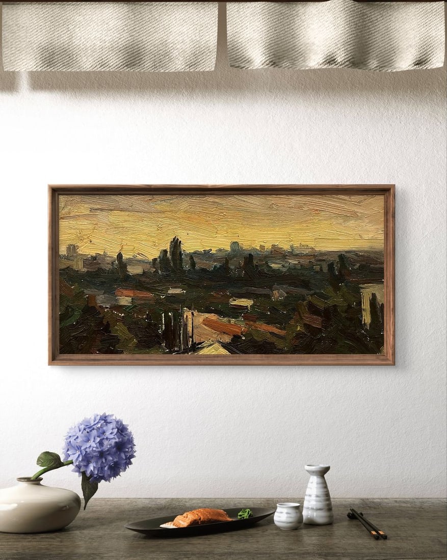 Oil painting Evening Etude Kravets Oleg - 3