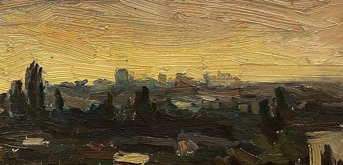 Oil painting Evening Etude Kravets Oleg - 5