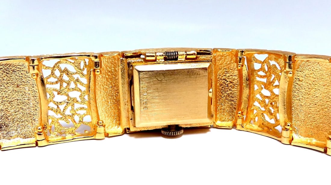 Baume Mercier Vintage Gold Watch 14kt** - 4