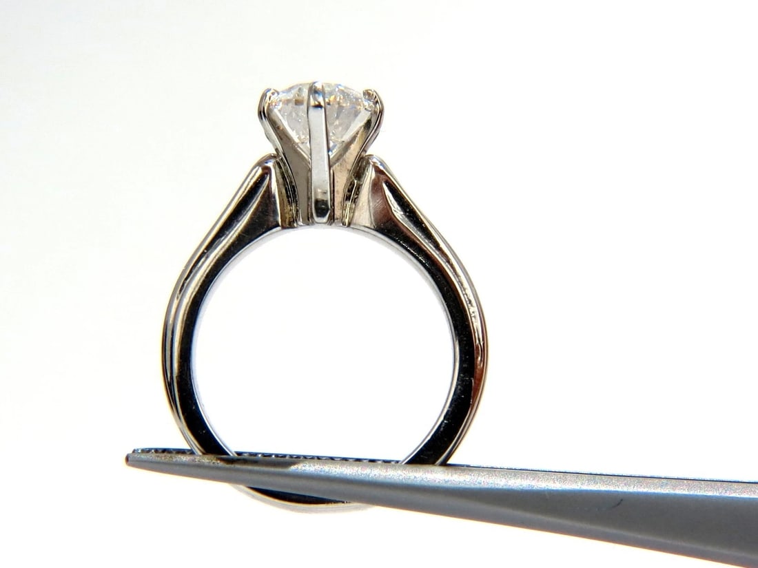 GIA Certified 2.00ct. Pear Brilliant diamond ring I / Si-1 Solitaire Platinum *v - 6