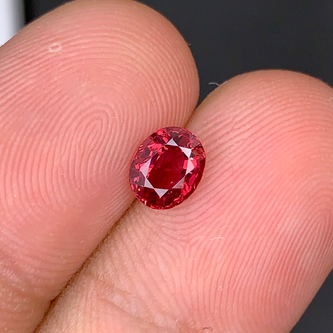 Red Spinel Ring Stone, Natural Spinel Gemstone For Jewelry Making - 4
