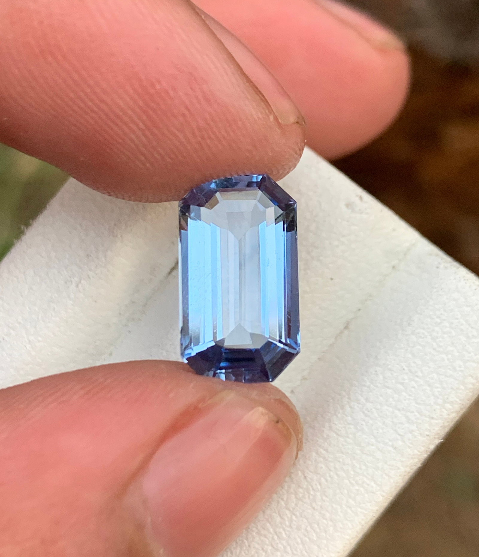 Santa Maria Aquamarine Gemstone: 3.95 CT Emerald Cut, Natural Blue - 3