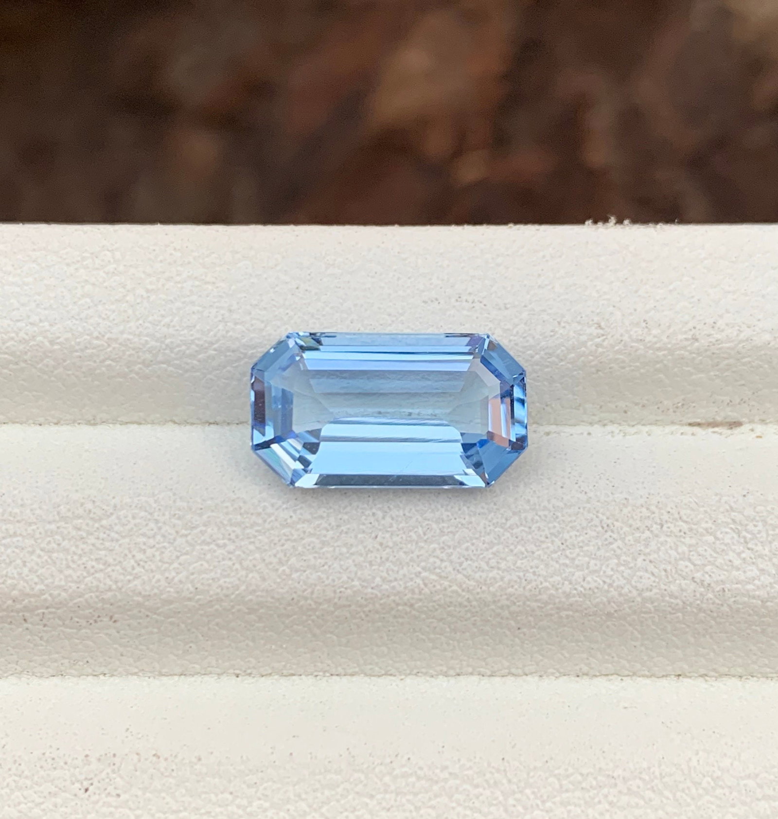 Santa Maria Aquamarine Gemstone: 3.95 CT Emerald Cut, Natural Blue - 5