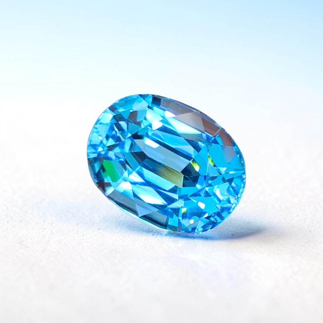 Swiss Blue Topaz Gemstone, Natural Topaz Stone For Jewelry Making (1 of 6)
