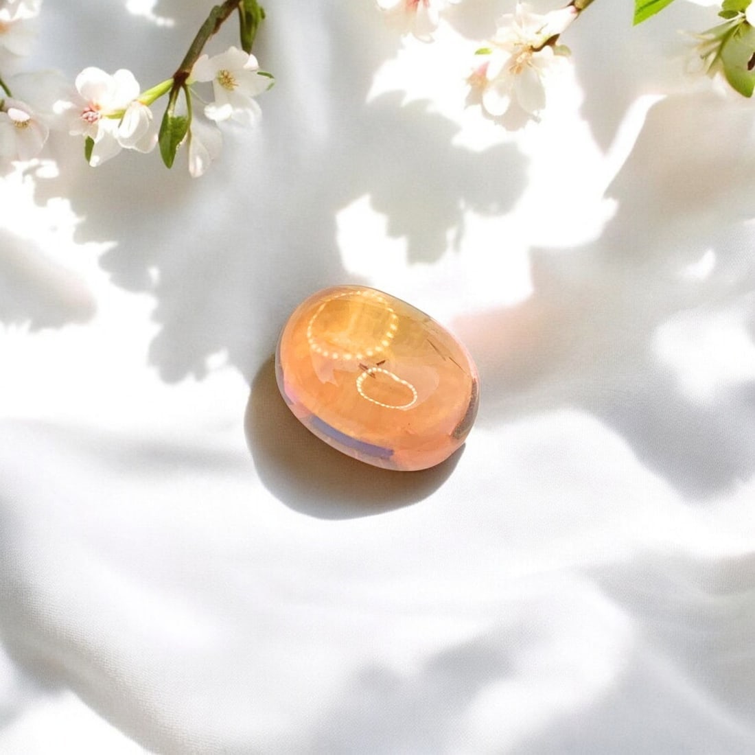 Sunset Tourmaline Gemstone, Natural Tourmaline Ring Stone: Sunset Tourmaline Gemstone, Natural Tourmaline Ring Stone Weight (CT) : 5 Measurements(MM) : 11 x 9 x 6 Shape : Oval Color : Sunset Yellow Treatment : None Origin : Afghanistan Reserve: $380.00 Shippi