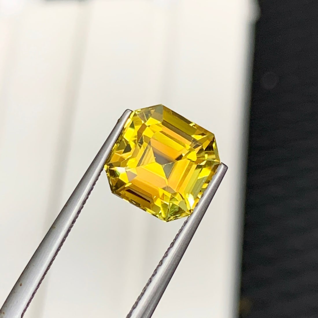 Yellow Tourmaline Ring Stone, Natural Tourmaline Loose Gemstone - 4