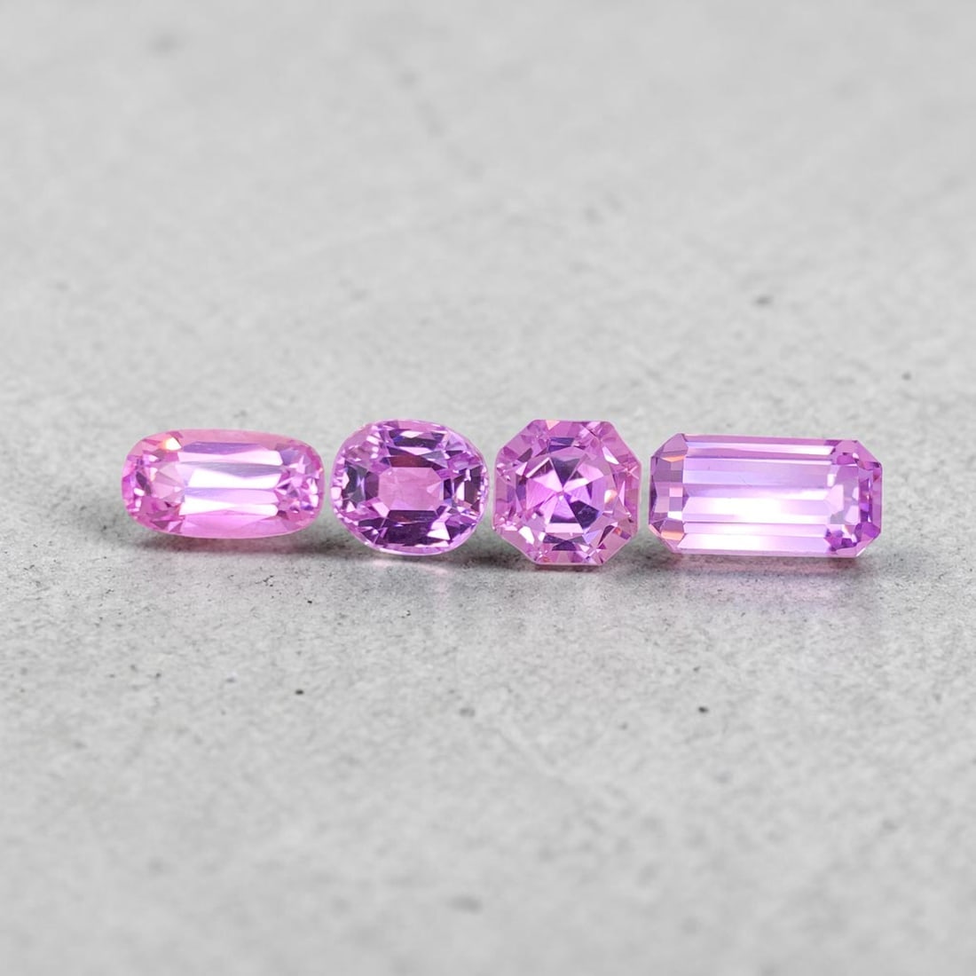 Lilac Pink Kunzite Gemstones Lott, Natural Kunzite Stones For Jewelry (1 of 5)