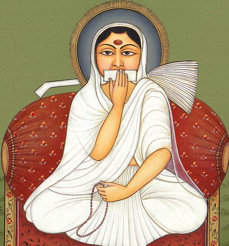 A Jain Sadhavi from Svetambara Sect - 2