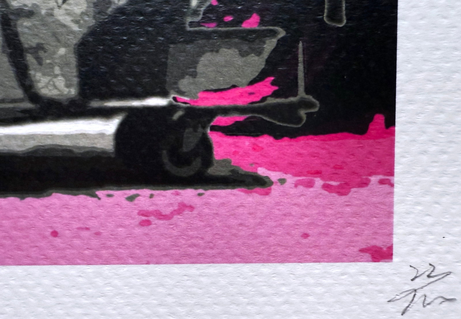 Death NYC Banksy Pink - 3