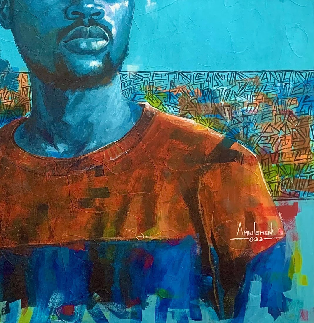 Emmanuel Amiolemen, Not a Race, 2023 - 2