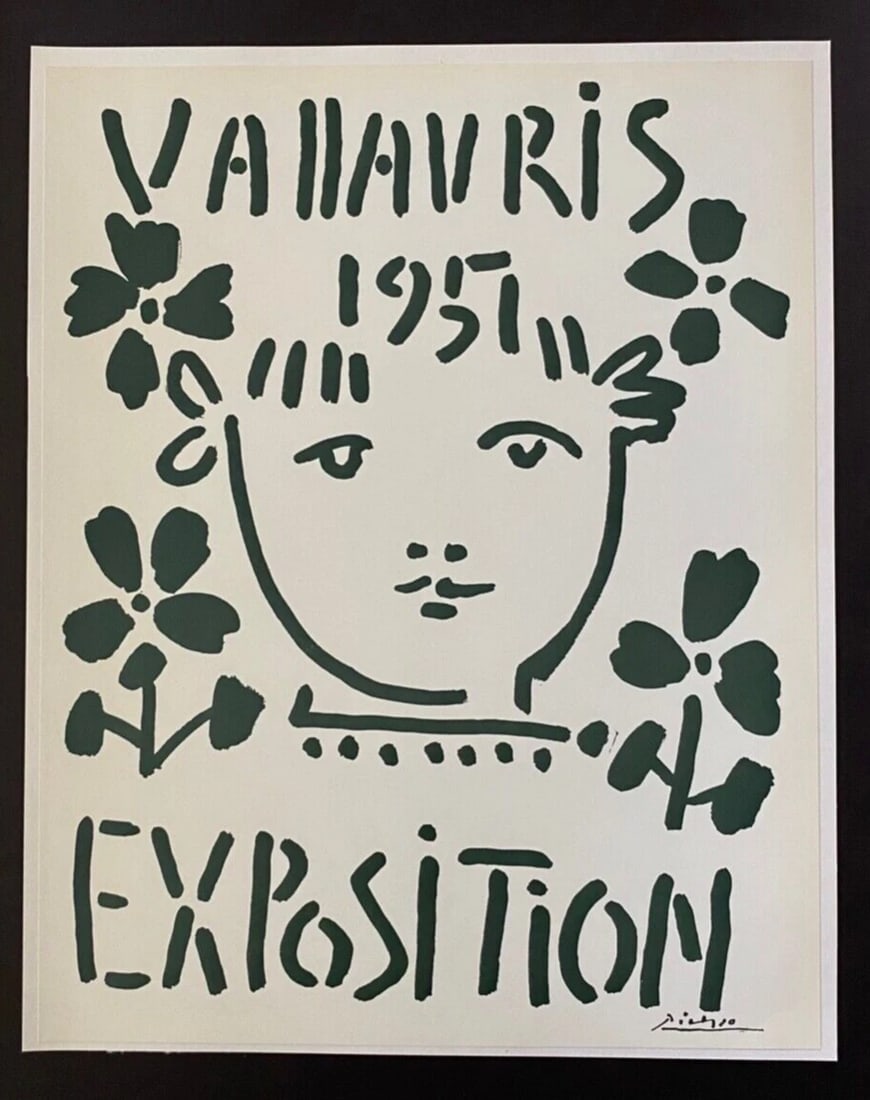 PABLO PICASSO 1971 PRINT + SIGNED + MOUNTED AND FRAMED - 2