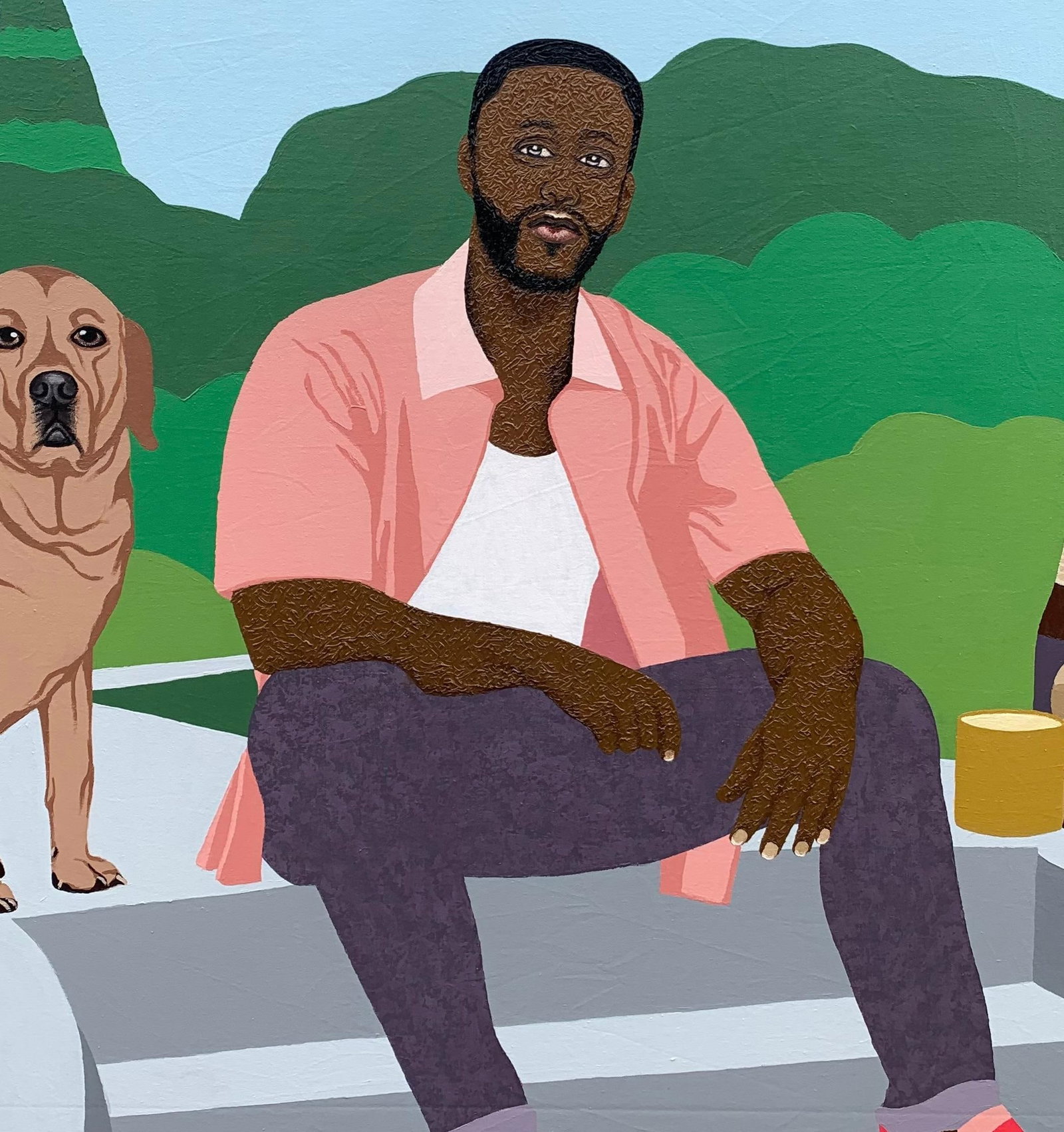 Joshua Salami, Living in the Moment of Peace, 2023 - 10