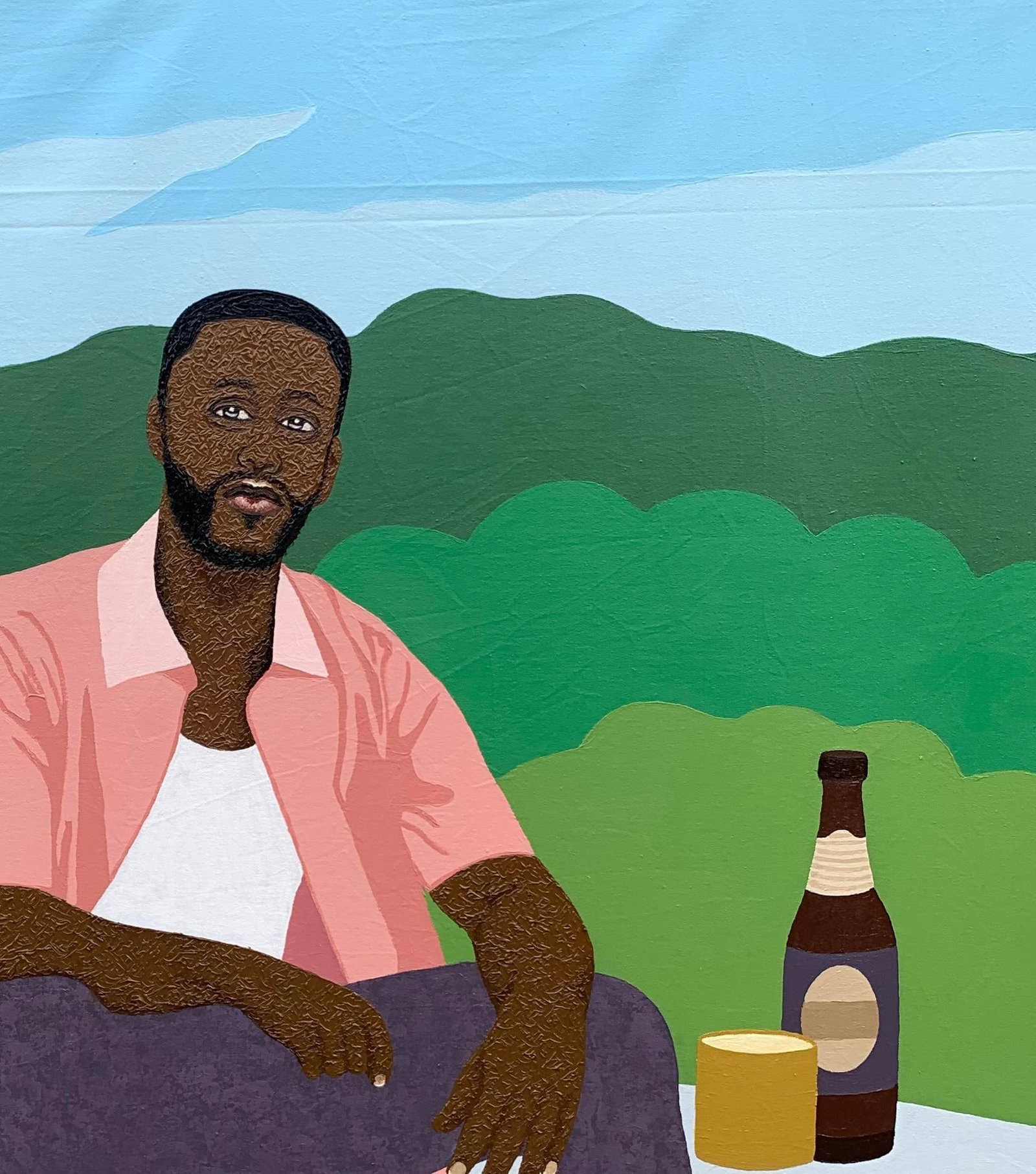 Joshua Salami, Living in the Moment of Peace, 2023 - 13
