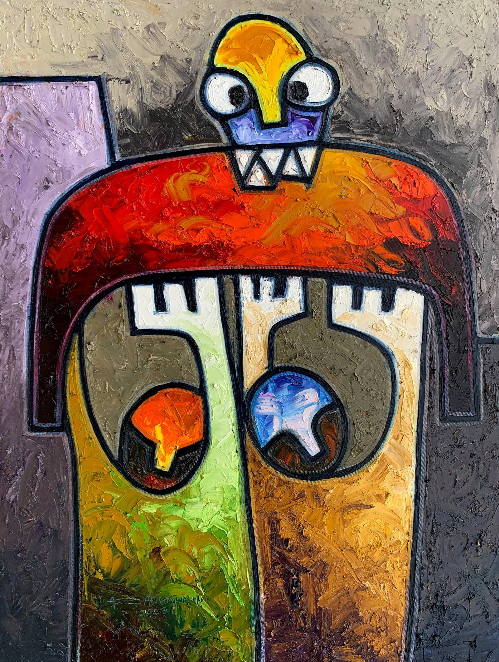 Abiodun Nafiu Azeez, Oppressor and the Oppressed, 2023 - 11