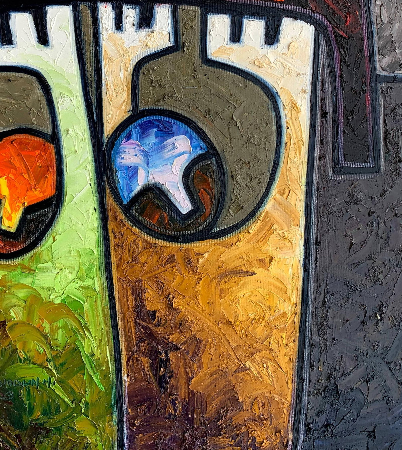 Abiodun Nafiu Azeez, Oppressor and the Oppressed, 2023 - 15