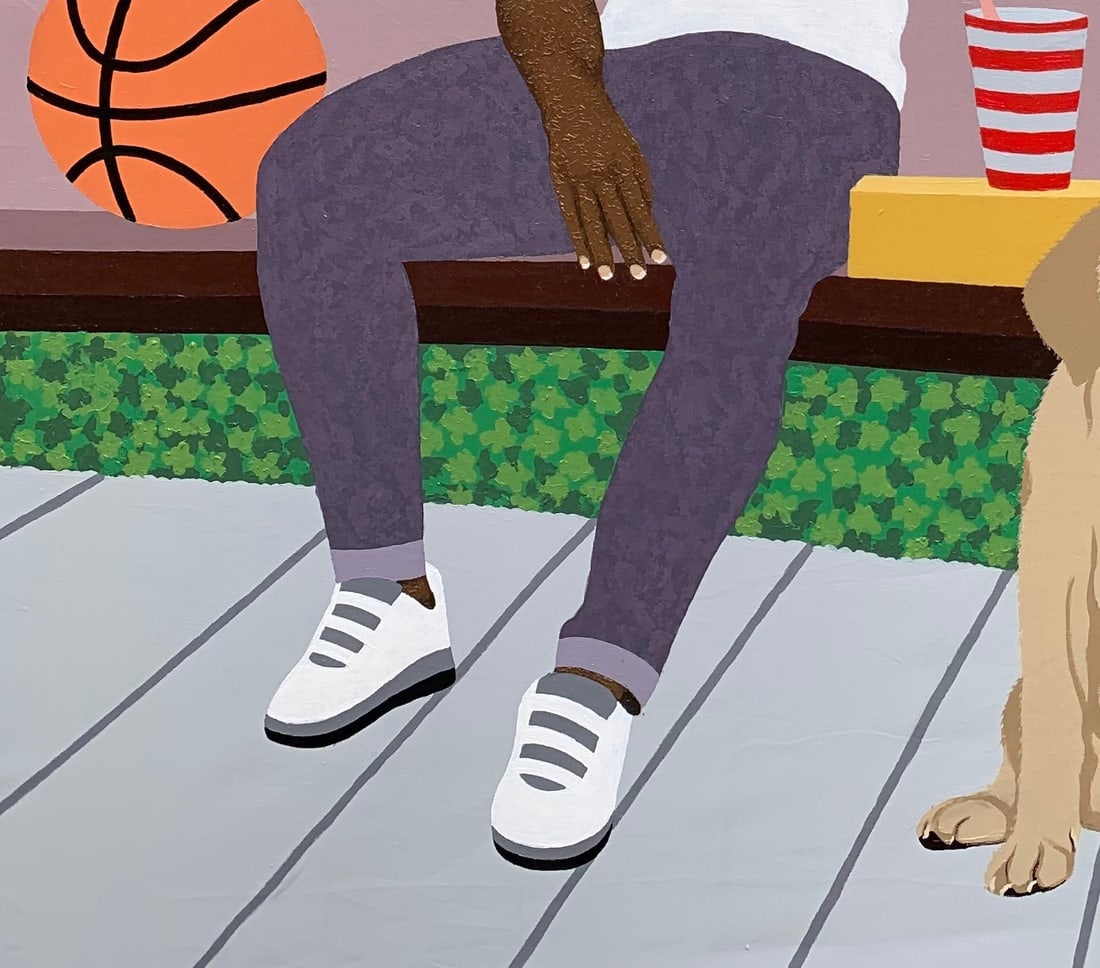 Joshua Salami, Living in the Moment of Peace 2, 2023 - 8